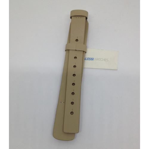 AL9001 Alessi leather watch band-Beige